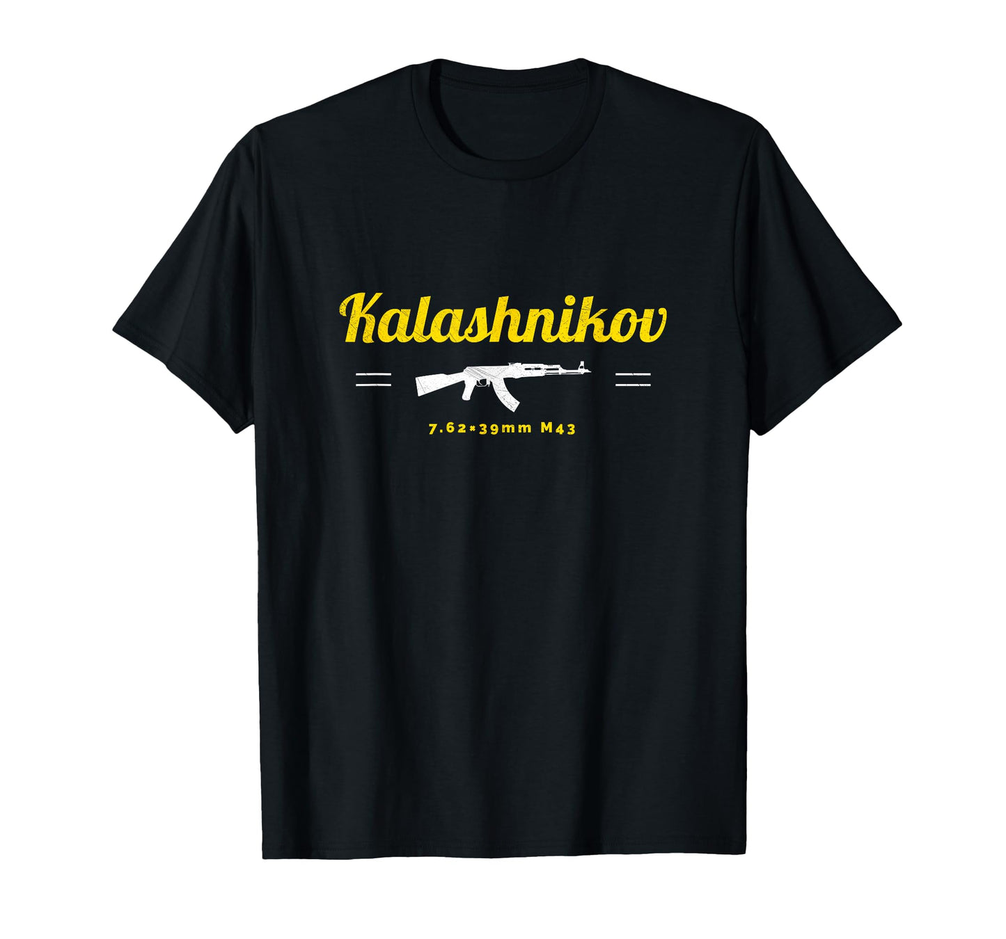 Kalashnikov AK-47 Rifle Weapon Russia USSR CCCP Gun Lover T-Shirt