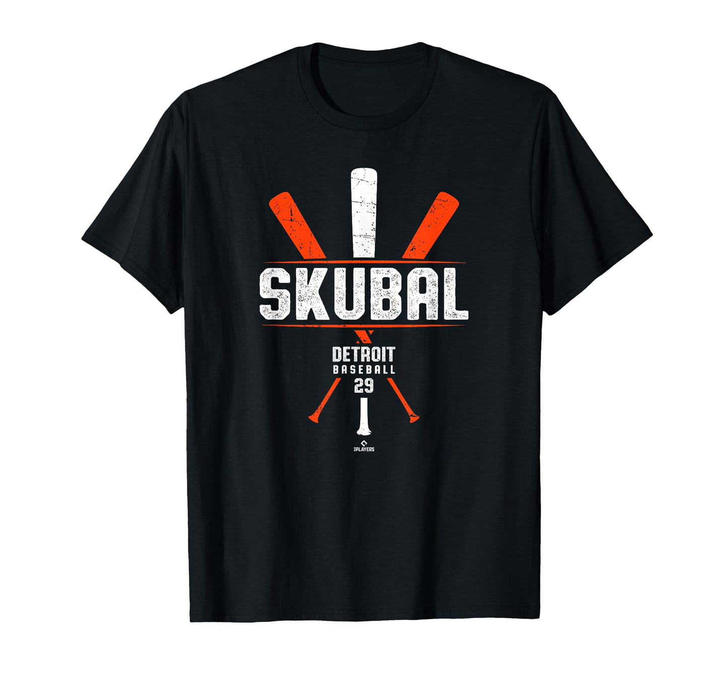 Vintage Baseball Bat Gameday Tarik Skubal Detroit Baseball T-Shirt