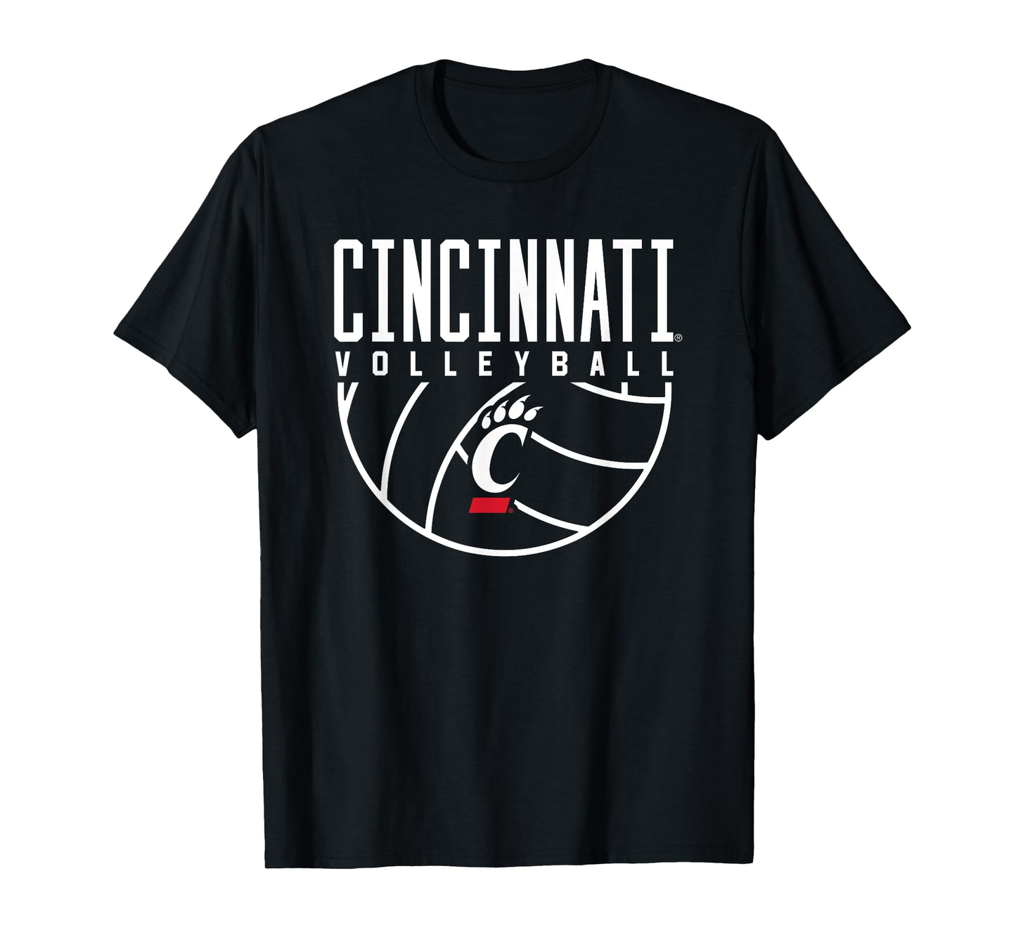 University of Cincinnati Bearcats Volleyball Arch T-Shirt