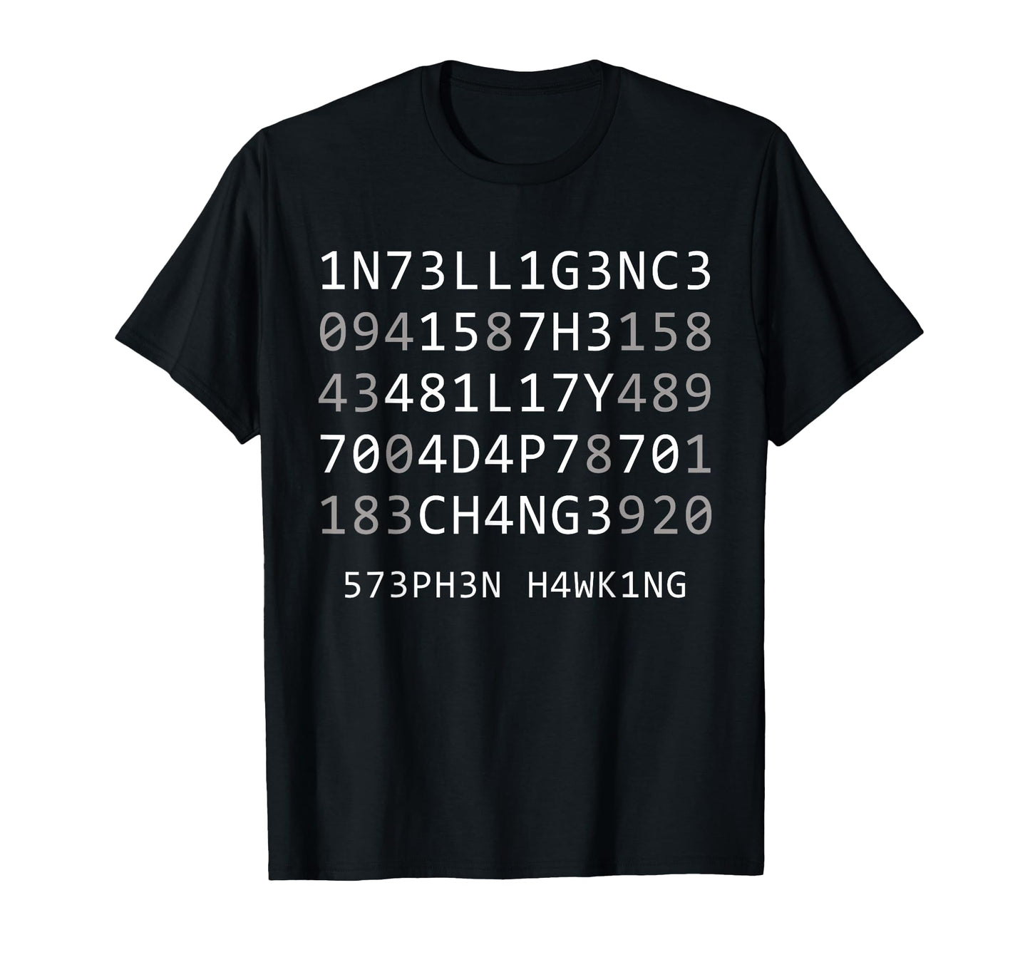 Intelligence Tribute Science T-Shirt