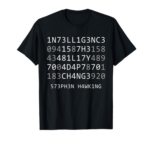 Intelligence Tribute Science T-Shirt