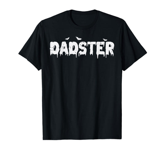 Halloween Dad Monster Dadster Papa Daddy Costume Family Men T-Shirt