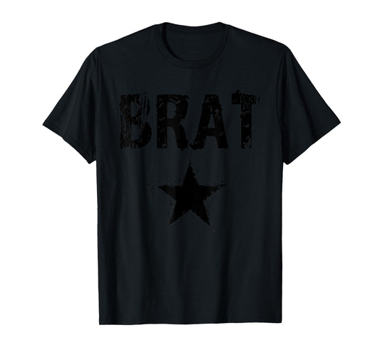 Brat Vintage Grunge Style, Funny Item for a Brat Apparel T-Shirt