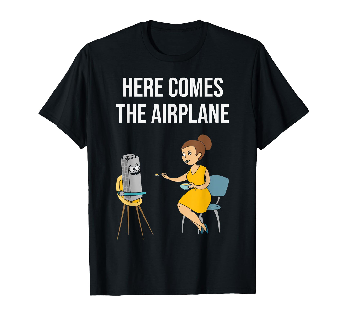 Here Comes The Airplane T-Shirt