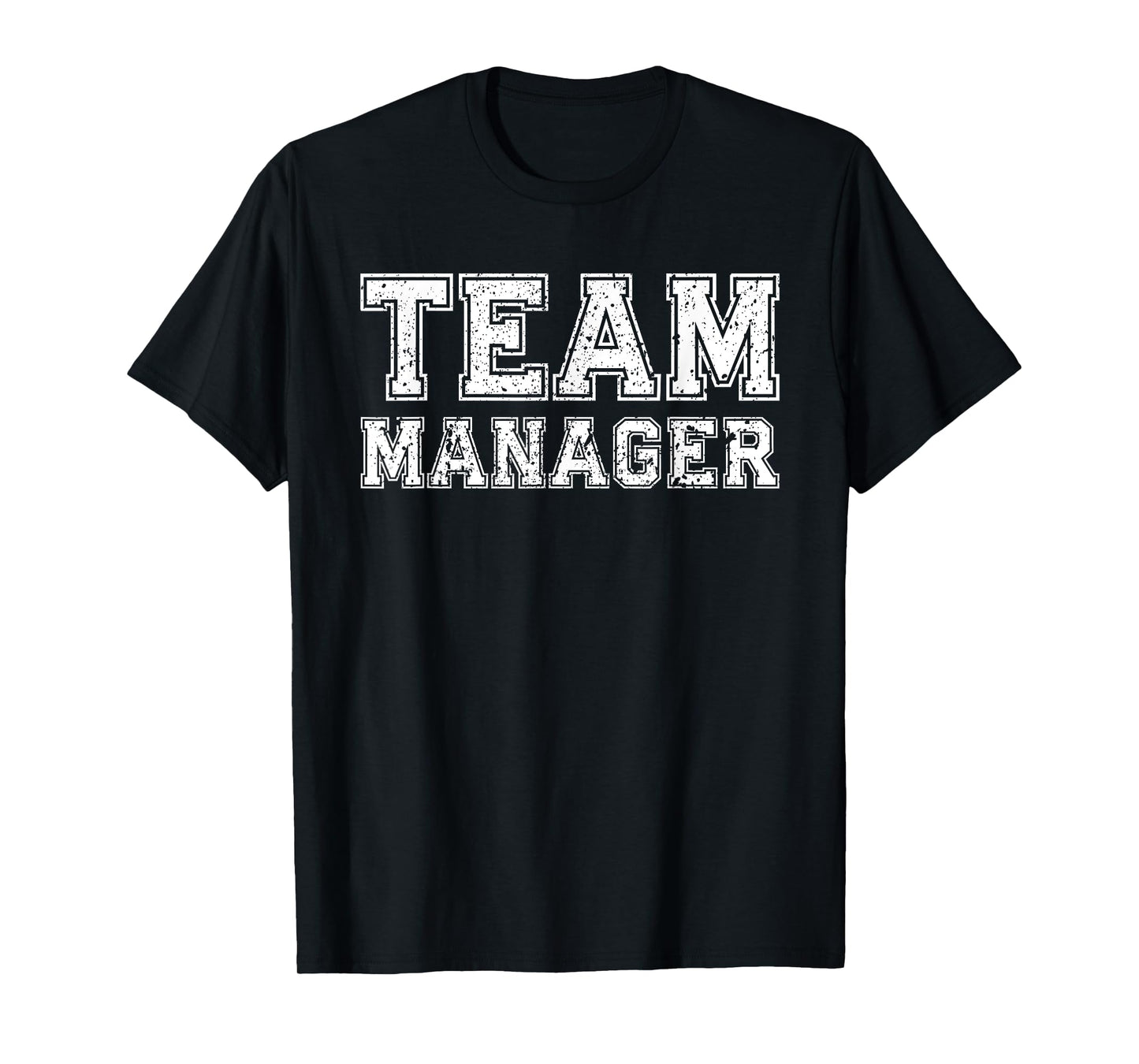 Team Manager Vintage High School Varsity College Team T-Shirt