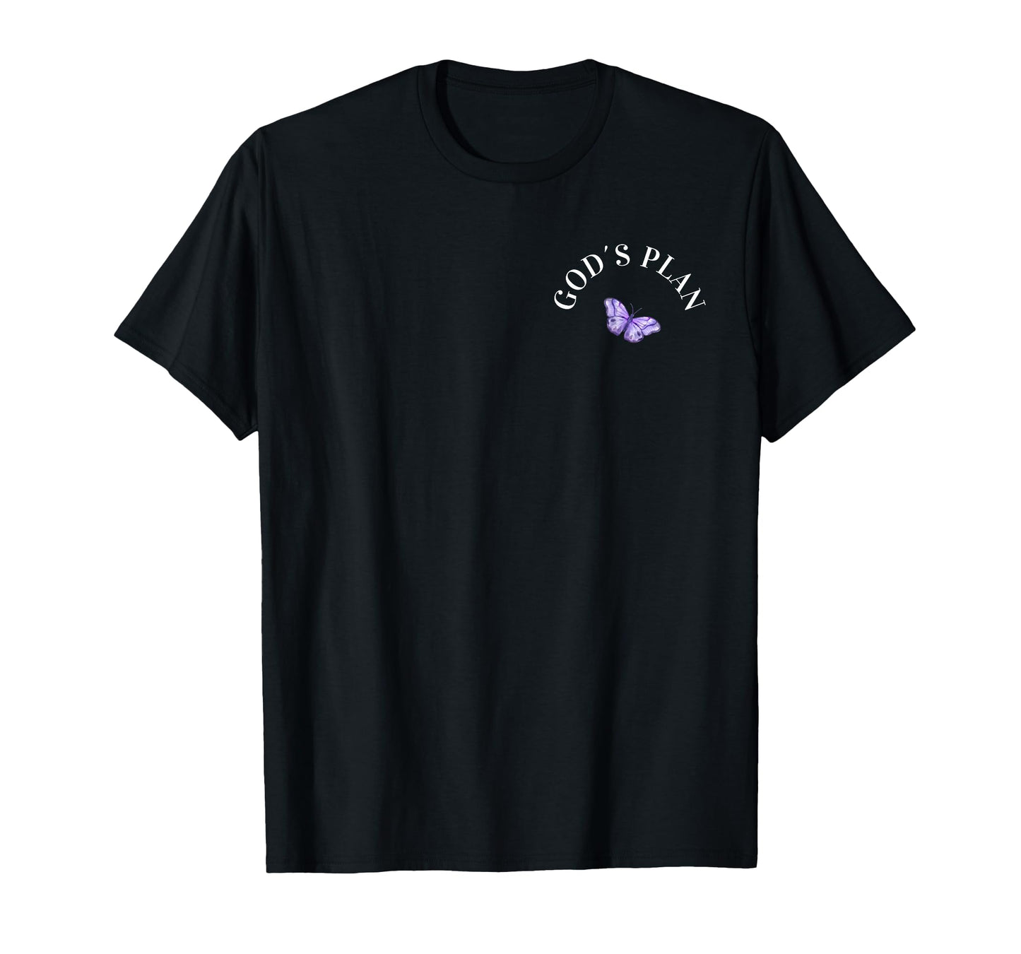 Your Plan and God's Plan Isaiah Bible Verse Faith 2 Sides T-Shirt