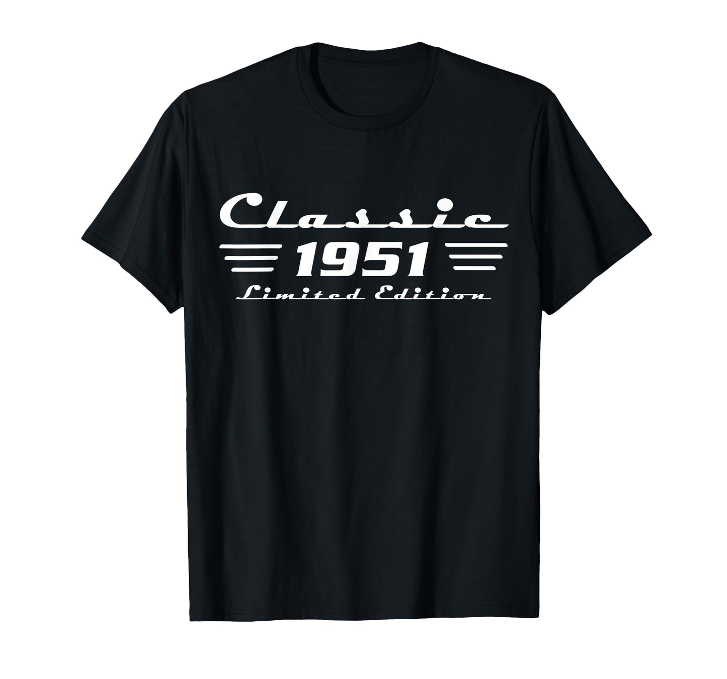 Classic 75 Birthday Decorations Men 75yr 1951 75th Birthday T-Shirt