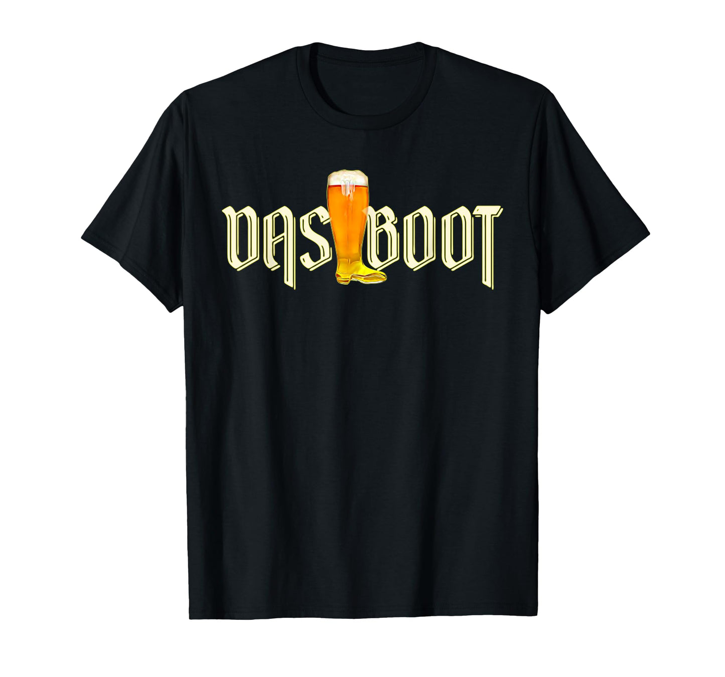 Das Boot Funny German Beer Vintage Oktoberfest Men T-Shirt