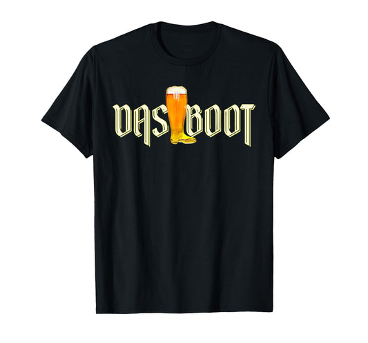 Das Boot Funny German Beer Vintage Oktoberfest Men T-Shirt