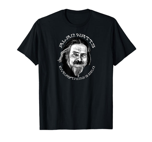 Alan Watts Everything's Zen - meditation spiritual T-Shirt