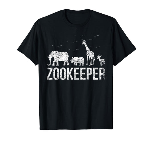 Zoo Keeper Zookeeper Zoos Zookeeping Keeping T-Shirt