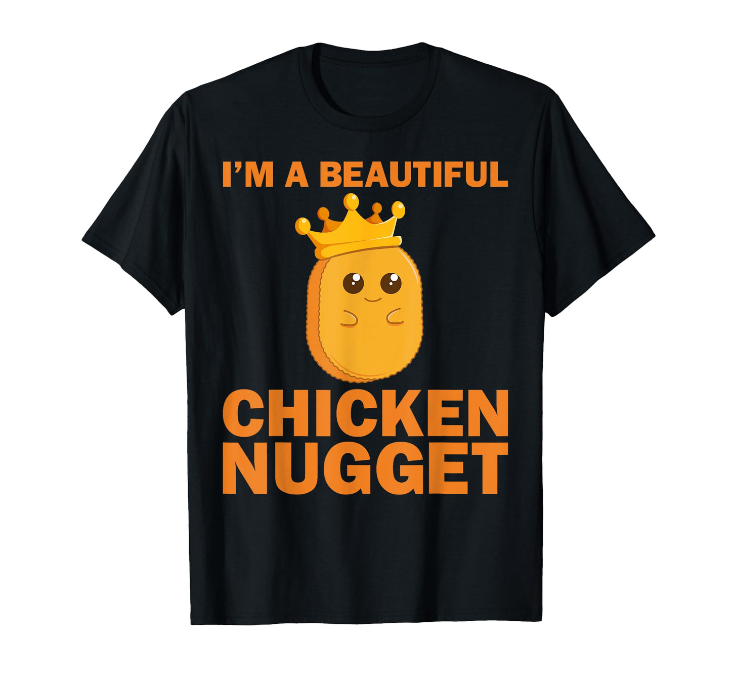 Cute Chicken Nugget Art For Women Girls Chicken Nugget Lover T-Shirt