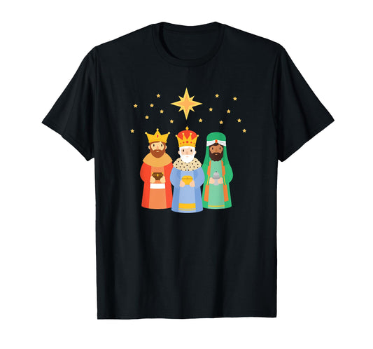 Three Kings Day Epiphany Celebration T-Shirt Christianity T-Shirt