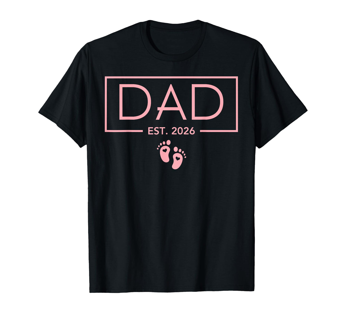 Girl Dad Est 2026 First Time Girl Dad to be T-Shirt