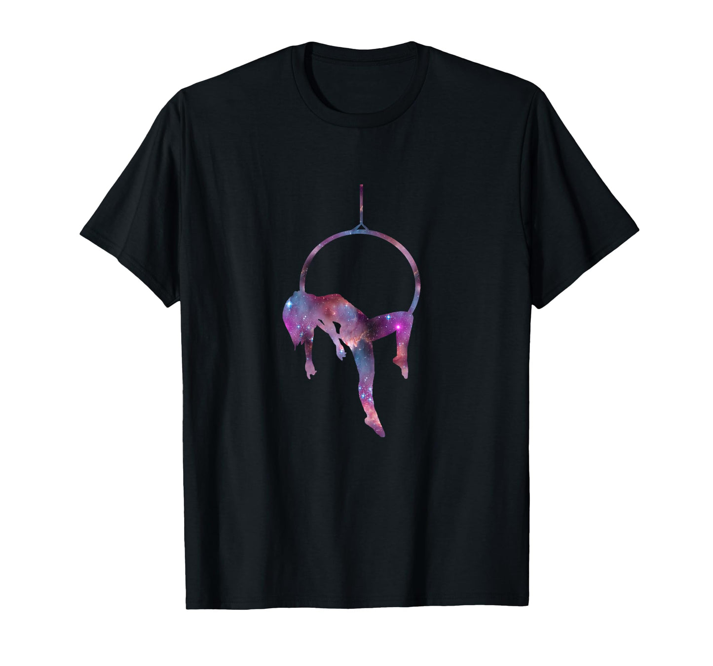Aerial Hoop Galaxy Aerial Yoga Hanging Aerialis Aerial T-Shirt