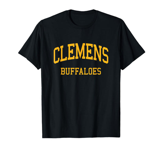 Clemens High School HS Schertz TX Retro Sports T-Shirt