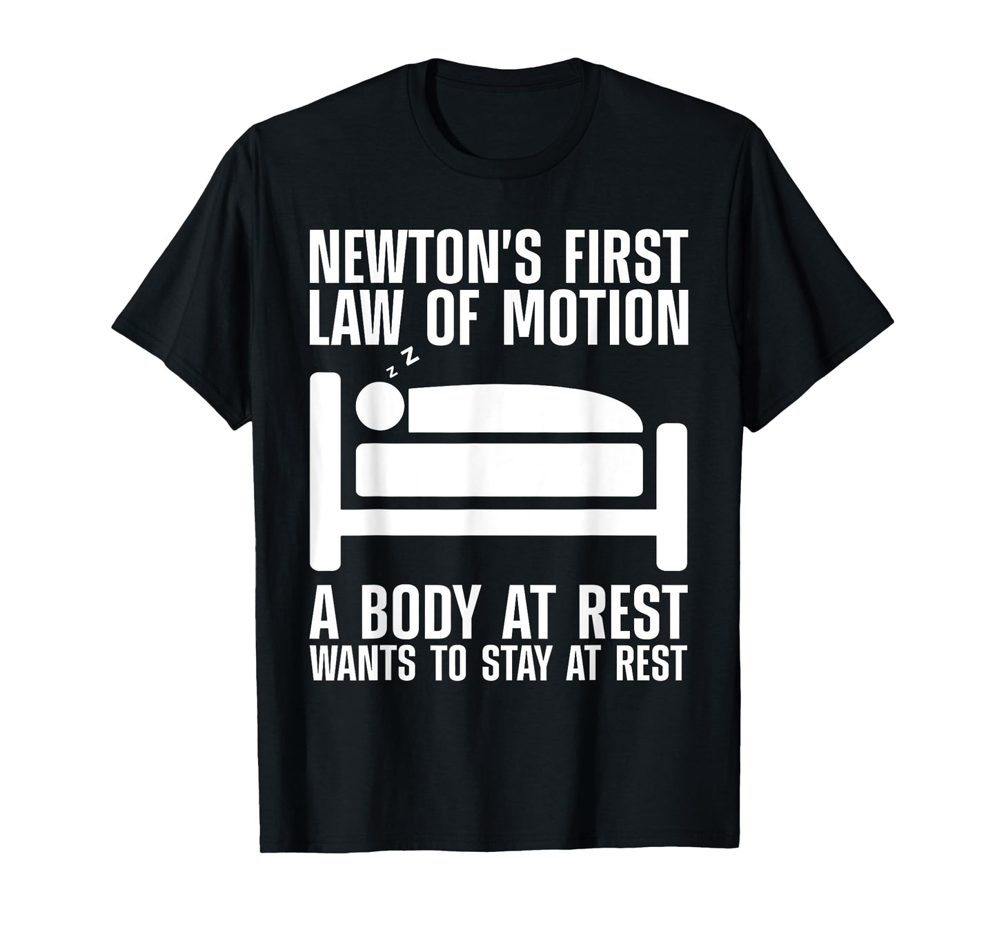 Cool Newton Law Art For Men Women Newton Law Physics Lover T-Shirt