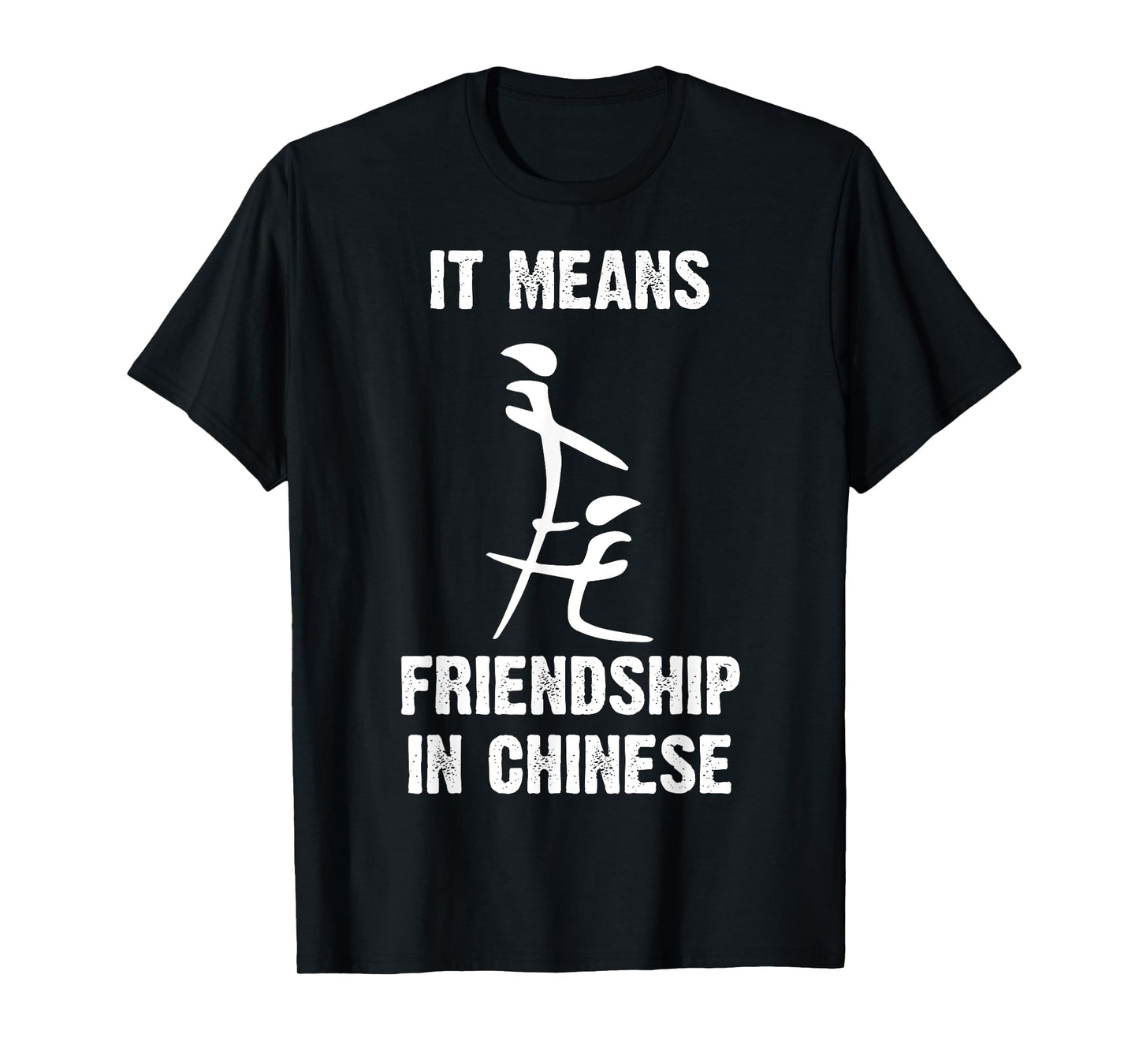It Means Friendship In Chinese - Sarcasm - Sarcastic T-Shirt