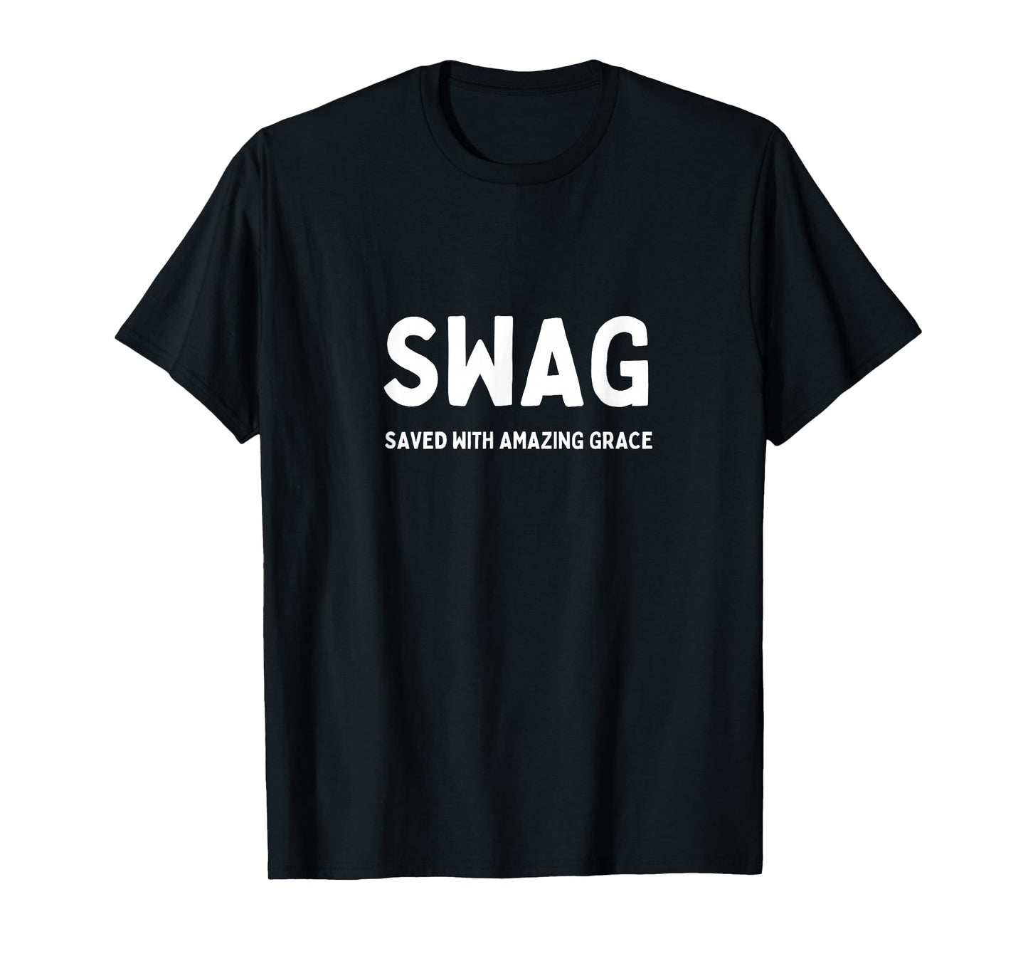 Swag Saved with Amazing Christian Acronym Faith Graphi T-Shirt