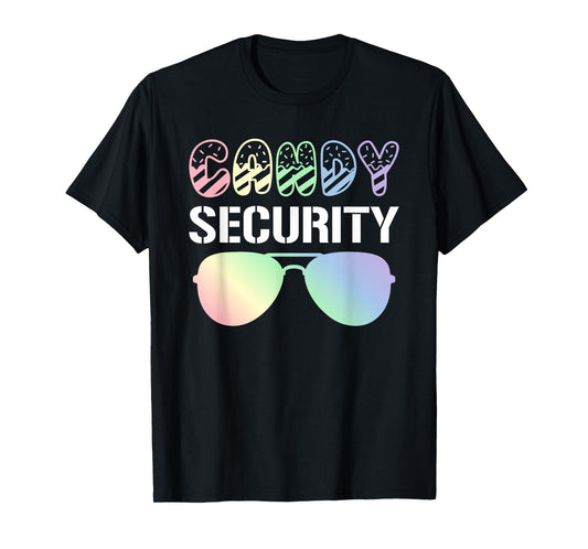 Candy Security Squad Sunglasses Candyland Birthday Lover T-Shirt