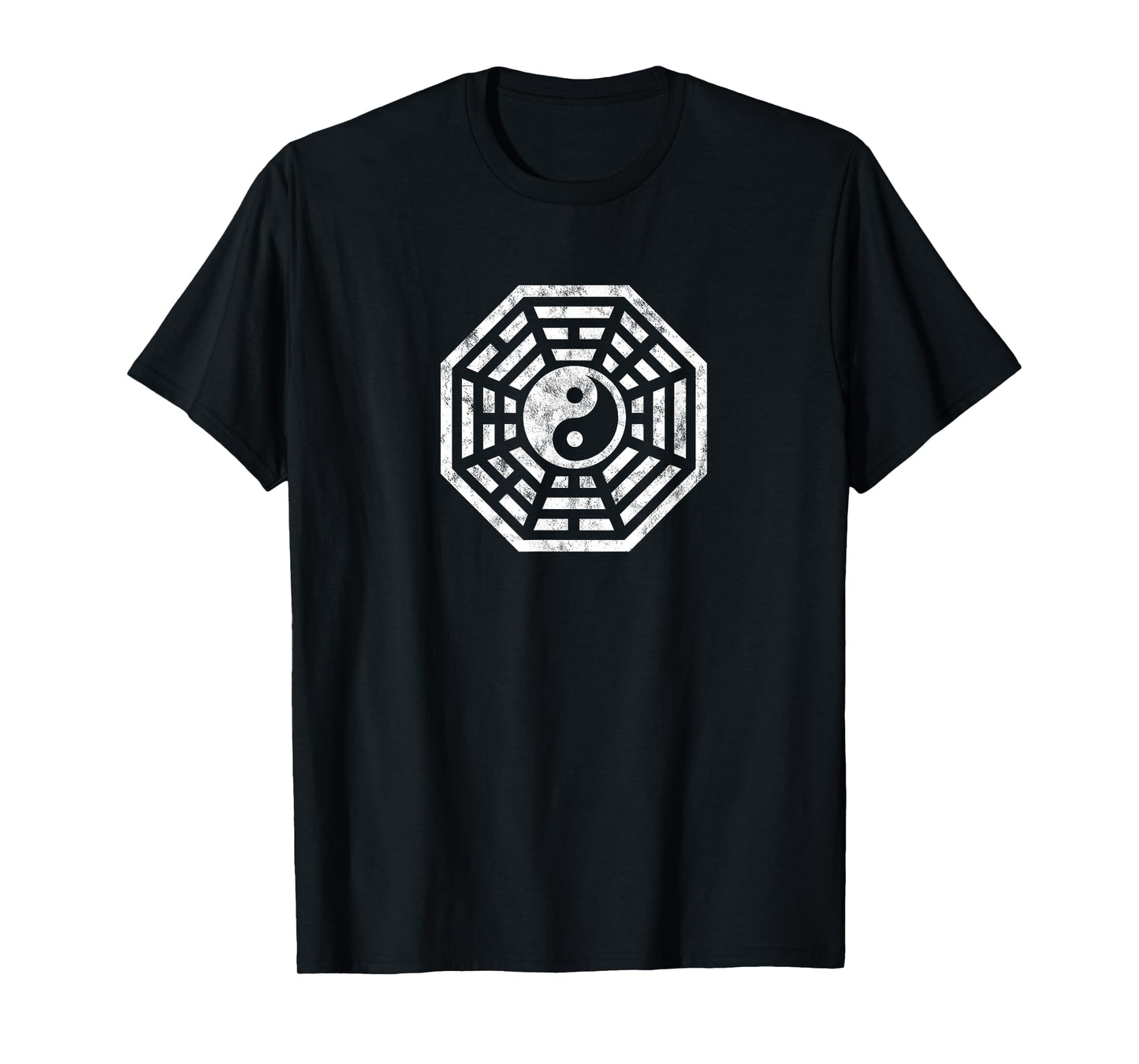 Bagua Pakua Yin Yang I Ging Trigrams China Taoism Reality T-Shirt
