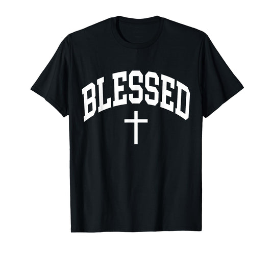 Blessed Cross Christian Religious Faith T-Shirt