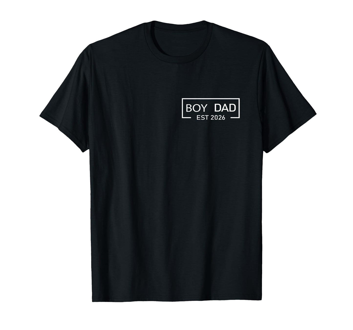 Boy Dad Est. 2026 Logo 2026 Loading New Dad Of Boy 2026 T-Shirt
