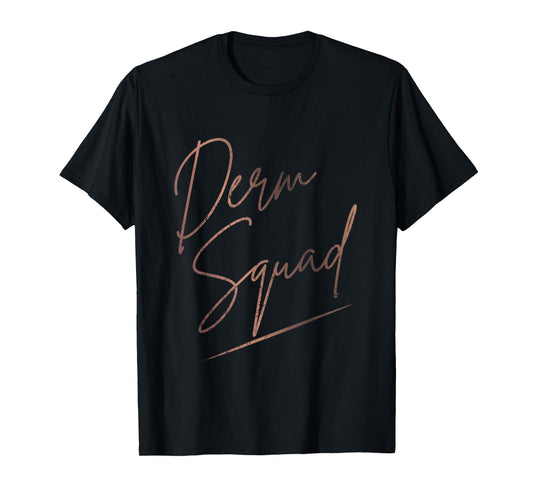 Vintage Derm Squad Dermatology Nurse Cosmetic Dermatologist T-Shirt