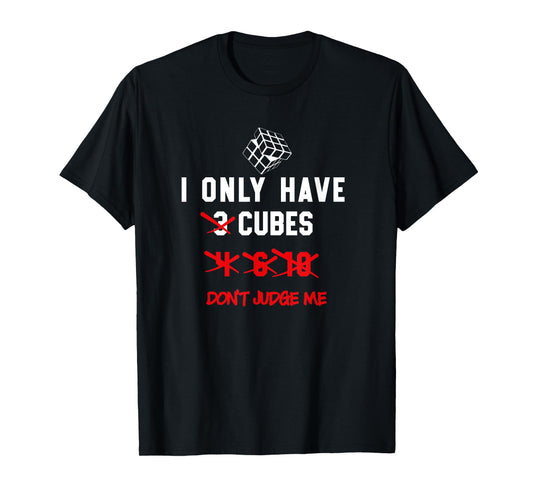I Only Want Puzzle Cube Funny Speed Cubing Youth Math T-Shirt