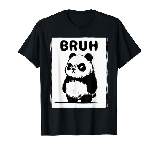 Cool Bruh Panda Men Women Kids Teens Funny Panda T-Shirt
