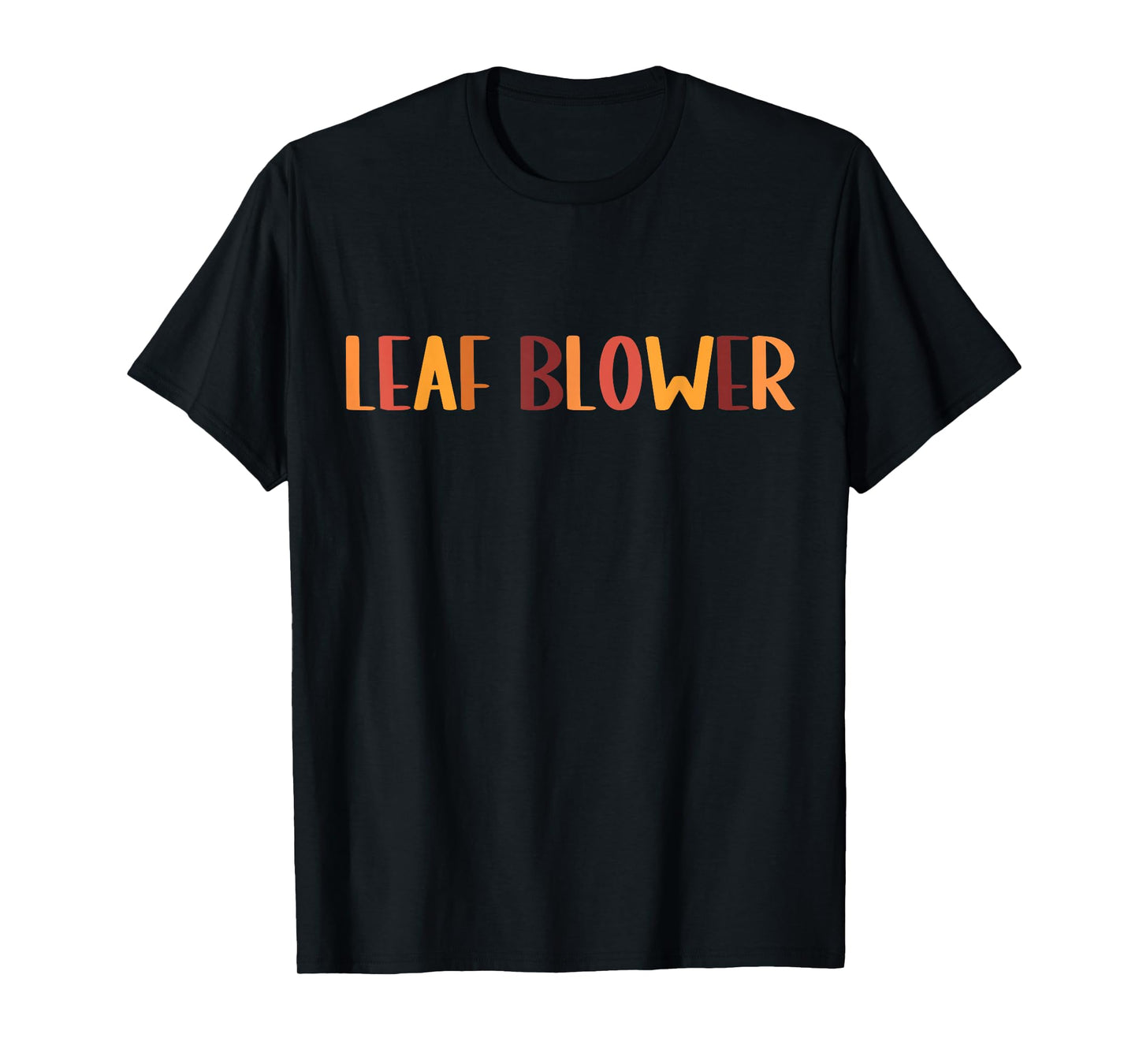 Funny Leaf Blower Fall Costume Couple Halloween Matching T-Shirt