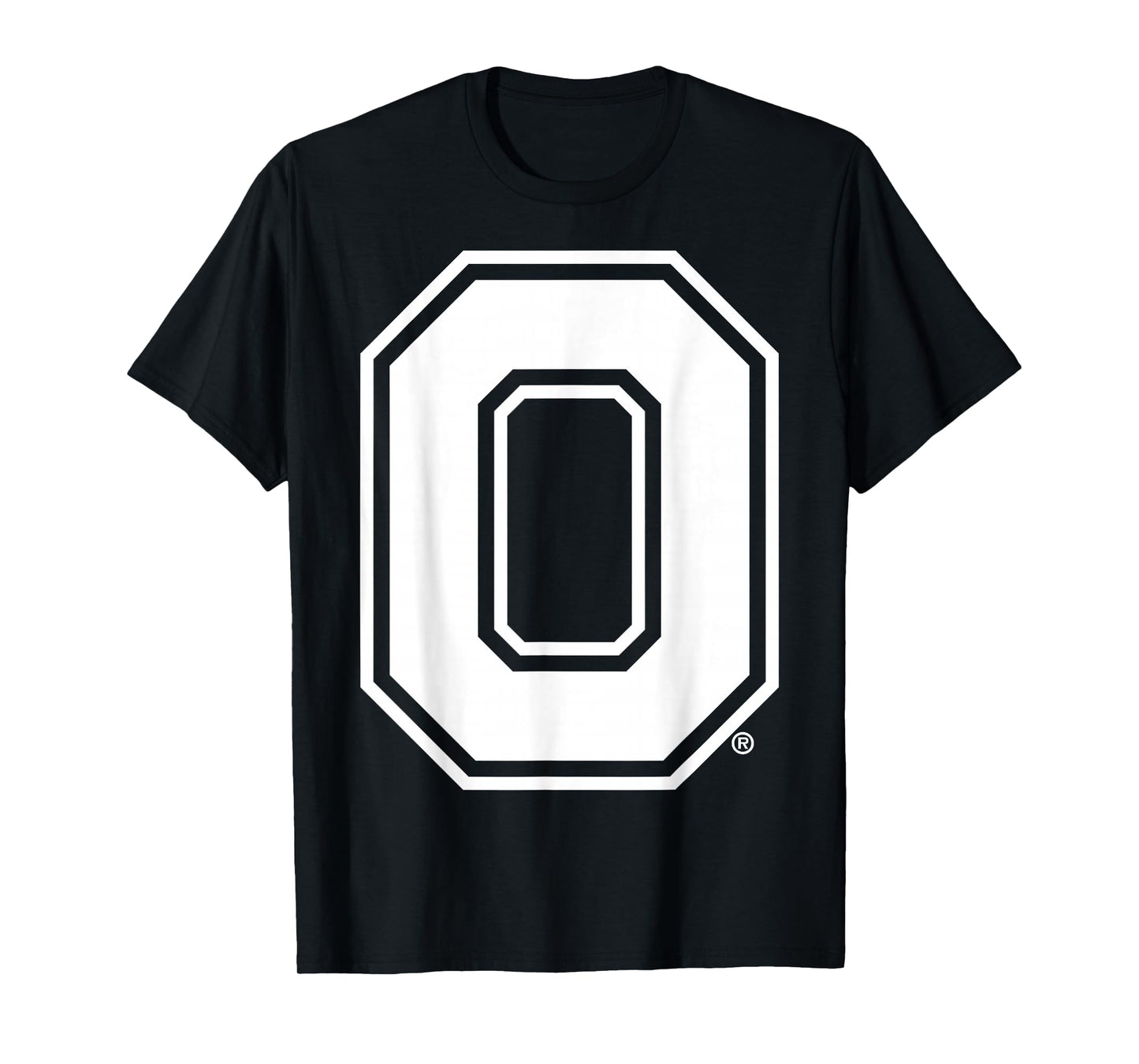 Ohio State Buckeyes Two Tone Black Officially Licensed T-Shirt