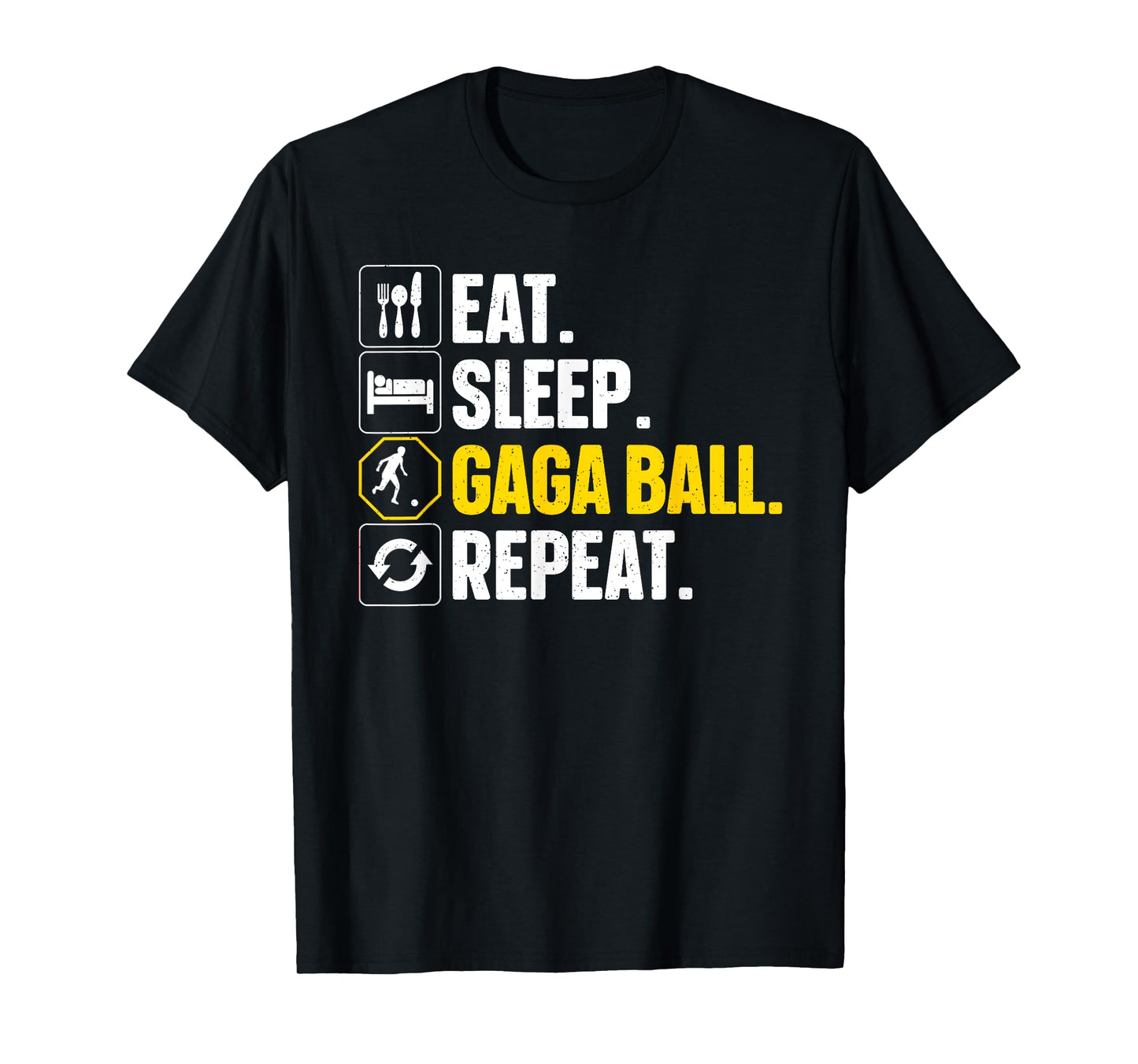 Cool Gaga Ball Art For Men Women Dodgeball Player Gaga Ball T-Shirt