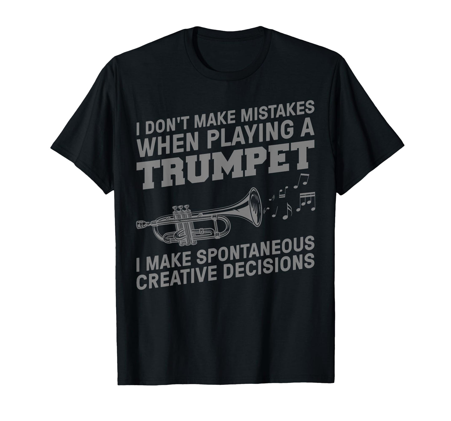 Funny Trumpet Art for Men Women Trumpetist Trumpet Player T-Shirt