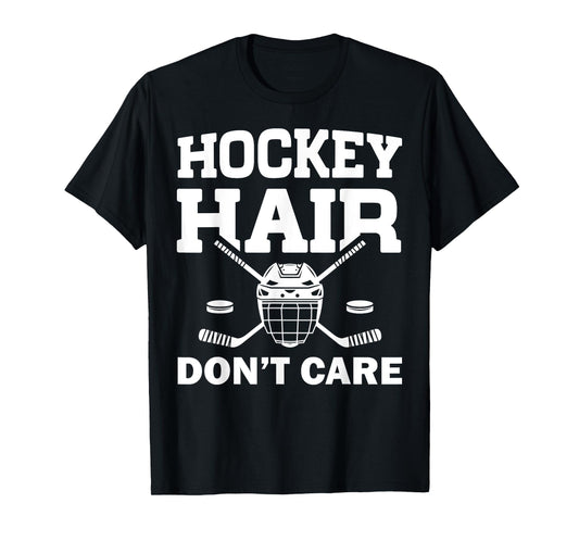 Funny Ice Hockey Design For Girls Women Ice Hockey Player T-Shirt