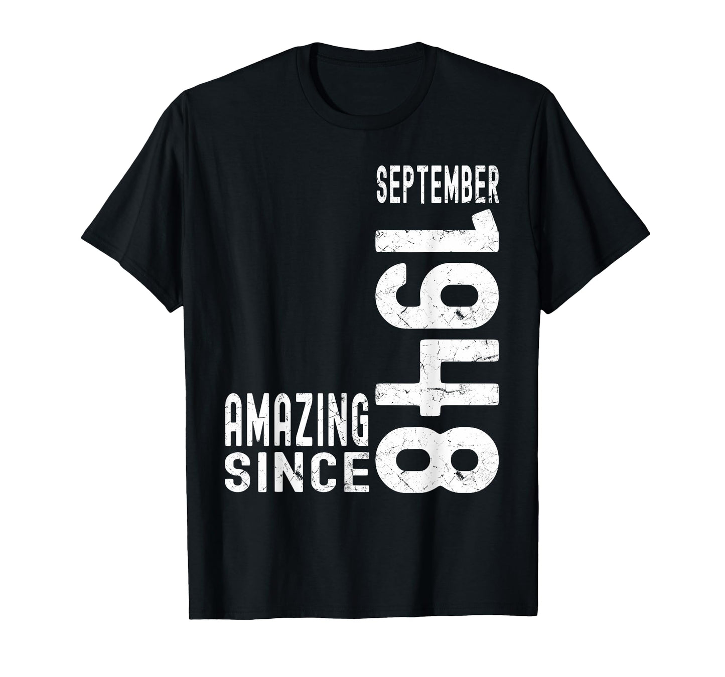 Amazing Since September 1948 Born In 1948 September Birthday T-Shirt