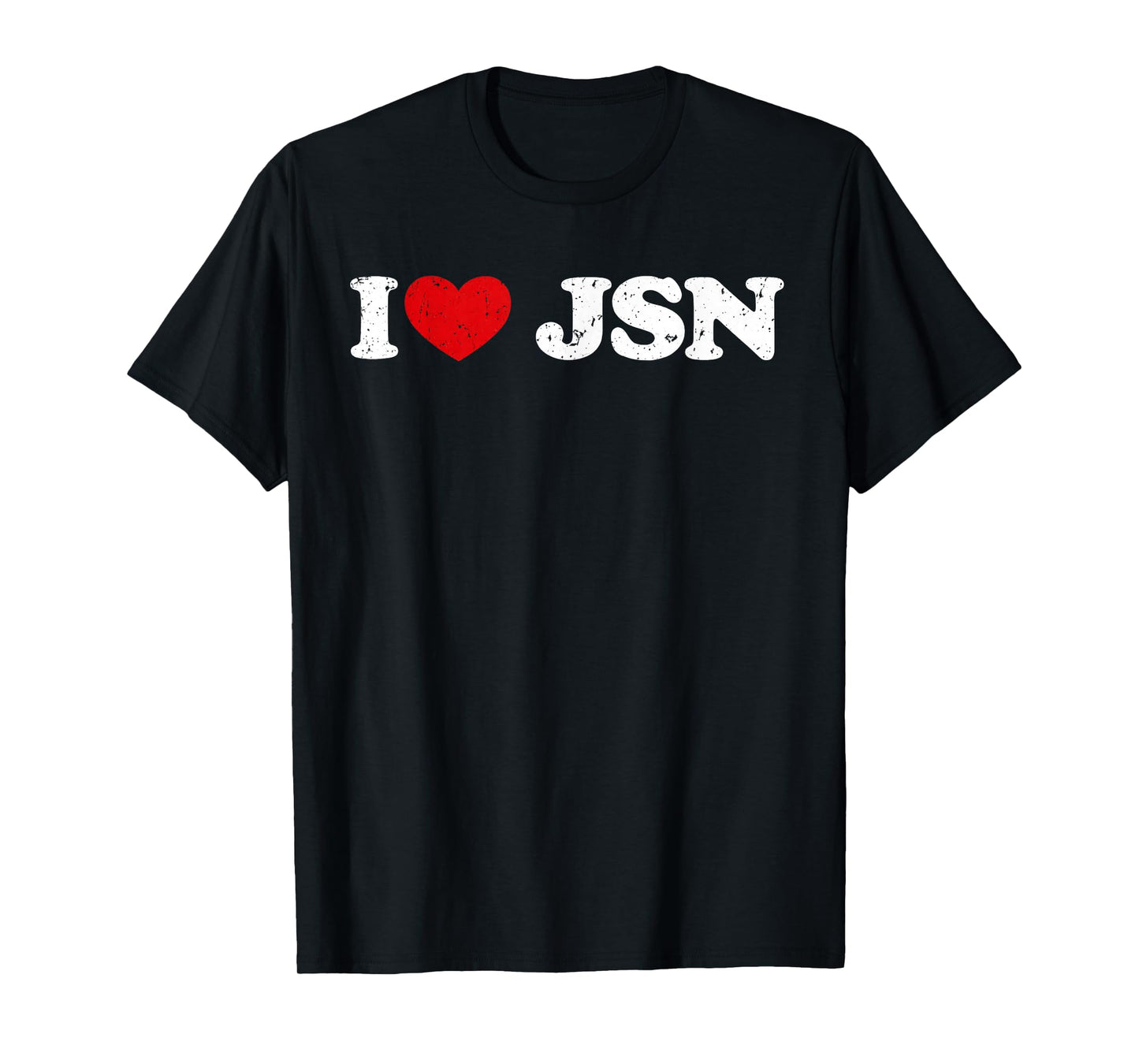 I Love JSN Vintage I I Heart JSN T-Shirt