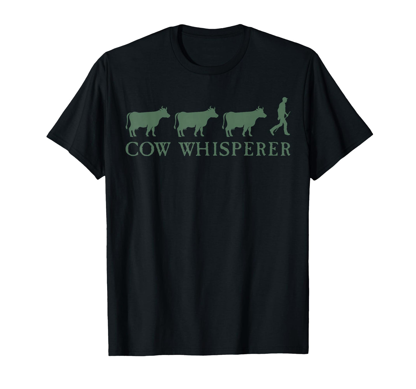 Cow Whisperer Funny Farmer Farming Lovers Outfit Men Women T-Shirt
