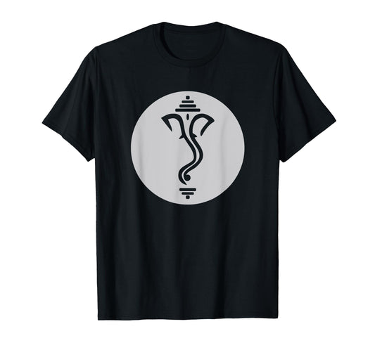 Symbol Ganesha Meditation Spiritual India Yoga T-Shirt