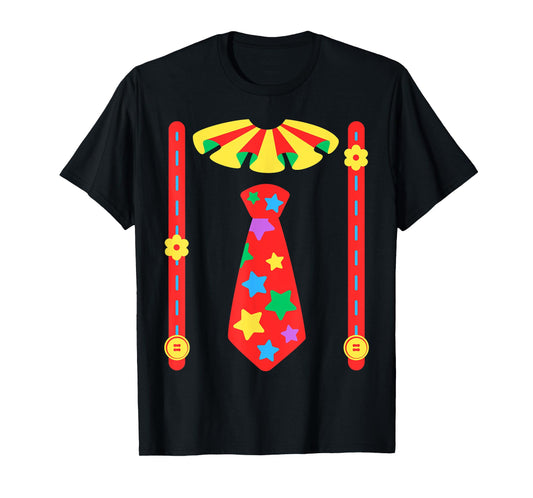 Clown Circus Carnival Costume Birthday Theme Kids Party T-Shirt