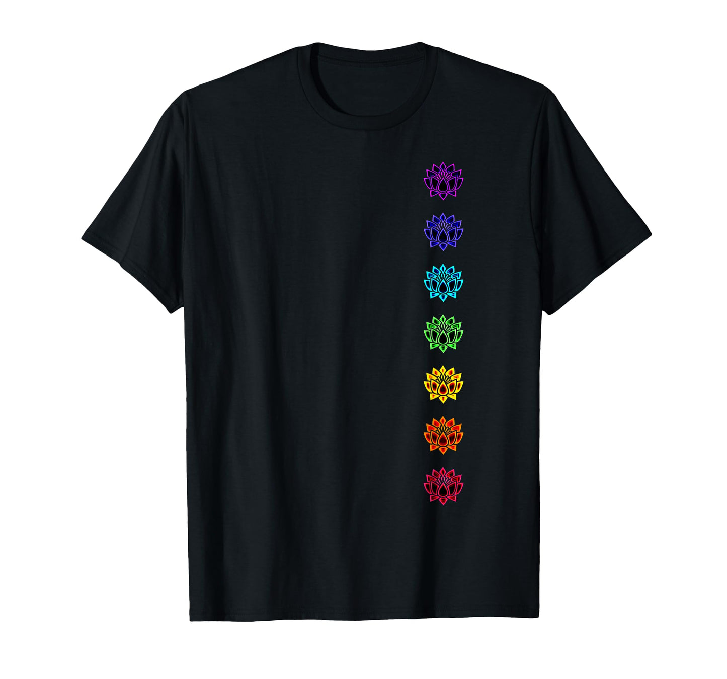 Chakra buddhism lotus flower yoga symbol spirituality buddha T-Shirt
