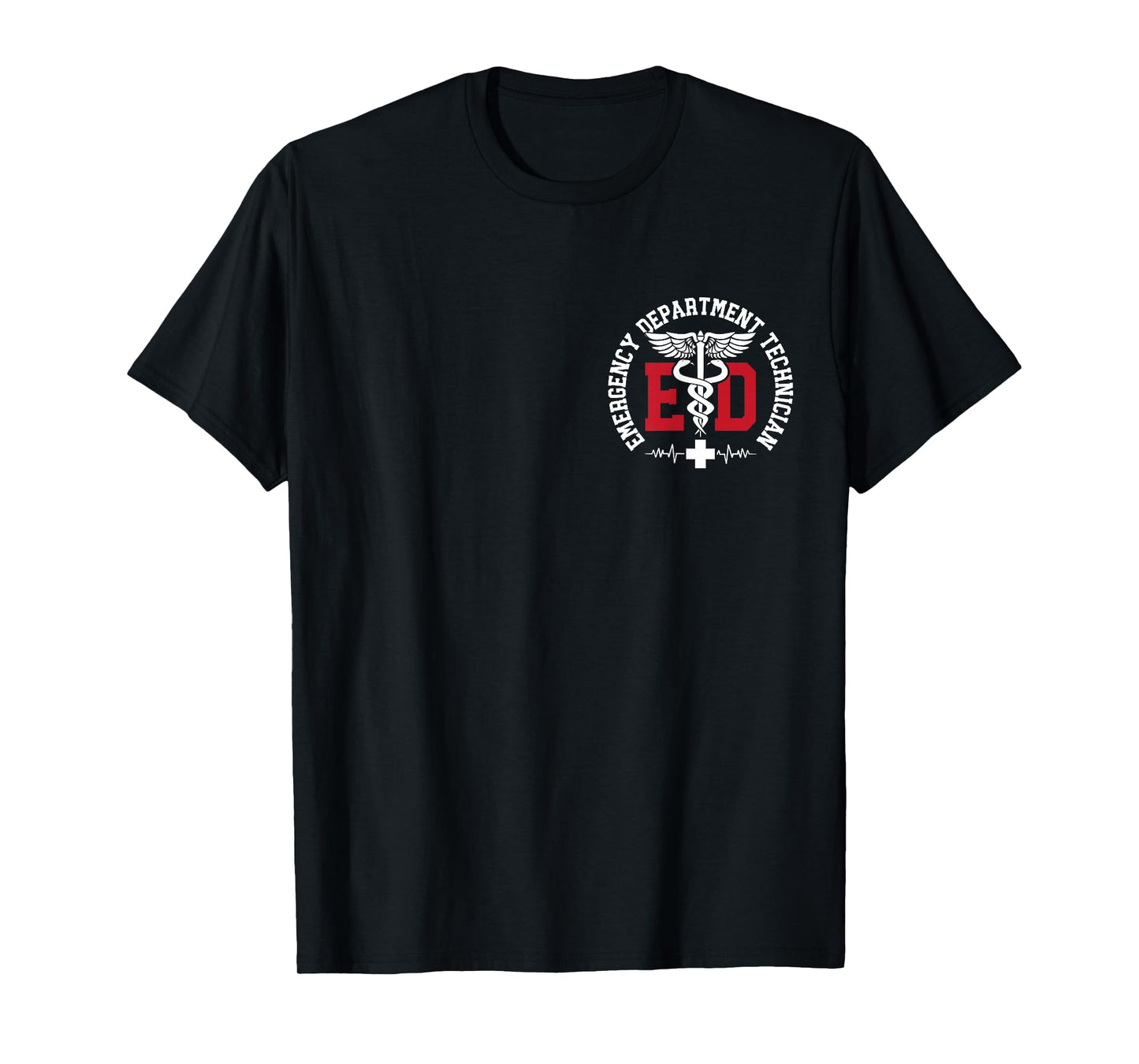 ED Emergency Department Technician ED Tech Caduceus T-Shirt