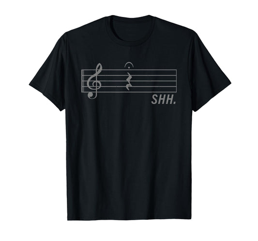 Music Art for Men Women Musical Note Musician Music Teacher T-Shirt