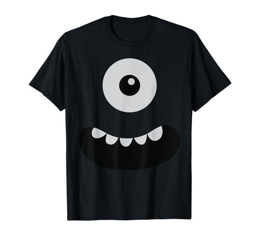 Cute One Eyed Monster Face Costume Halloween T-Shirt