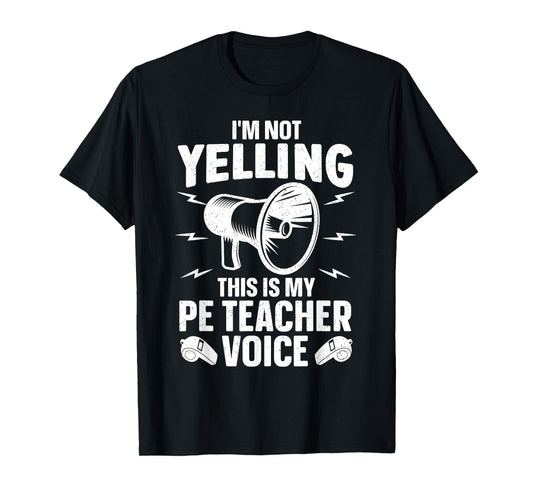 Cool PE Teacher Art For Men Women Physical Education Teacher T-Shirt