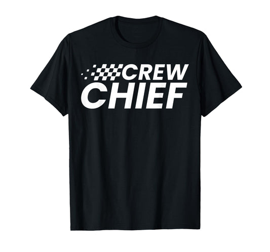 Crew Chief Pit Crew Racing Team Racer Car T-Shirt