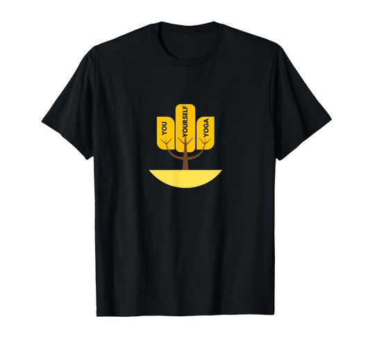 You, Yourself, and Yoga Studio Logo T-Shirt