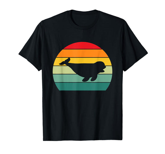 Vintage Beluga Whale Art Men Women Kids Boys Girls Belugas T-Shirt