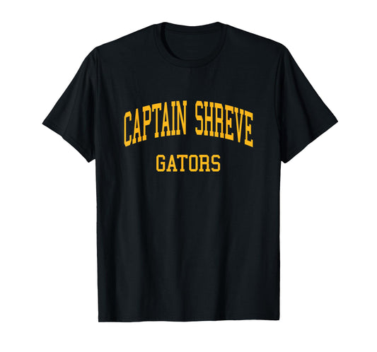 Captain Shreve High School HS Shreveport LA Retro Sports T-Shirt