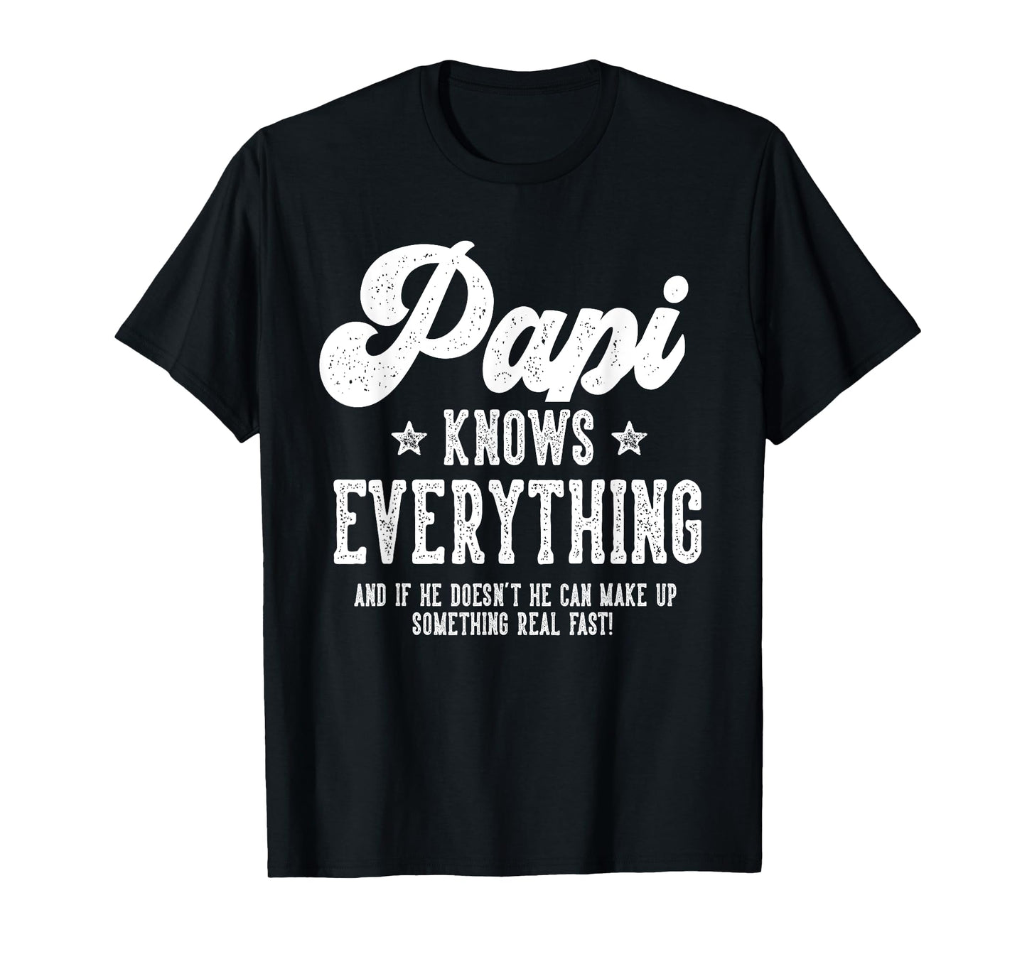 Funny Papi Gag Gifts For Birthday Father's Day Papi T-Shirt